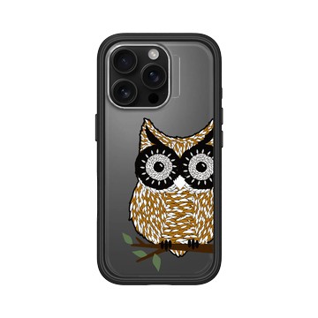 iPhone 16 Pro Mod NX 黑 - 花生騷 WasangShow - 貓頭鷹