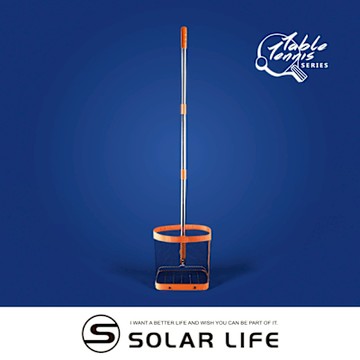 擠壓式桌球撿球器.乒乓球伸縮撈球網 容量220球掃球集球器