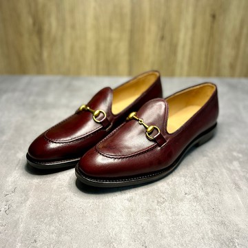 固特異手工真皮馬銜環樂福鞋 Goodyear Welt Horsebit Loafer