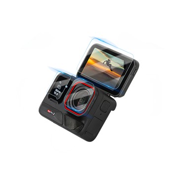 Sunnylife Insta360 Ace Pro 2 9H 前後螢幕+鏡頭防爆鋼化膜(一入組)