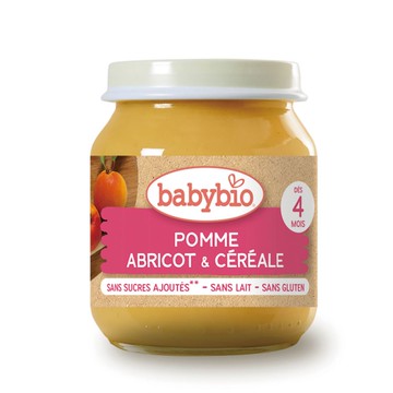 法國Babybio 生機鮮果米泥130g★衛立兒生活館★