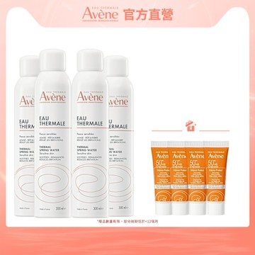 【Avene雅漾官方直營】舒護活泉水300ml *4入組(舒緩噴霧)