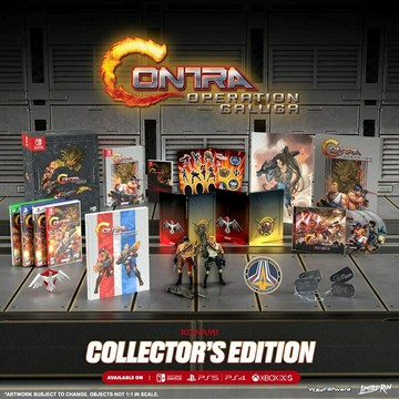 【AS電玩】NS Switch 魂斗羅 加鲁加行動 (加盧加行動) 典藏版