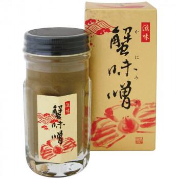 マルヨ食品　滋味　蟹味噌(瓶・箱入)　80g×40個　01023  a