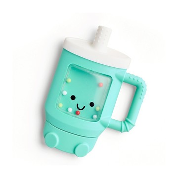 【Itzy Ritzy】彩珠固齒器-冰涼手搖｜柔軟矽膠×感統啟蒙×長牙安撫｜850062770805