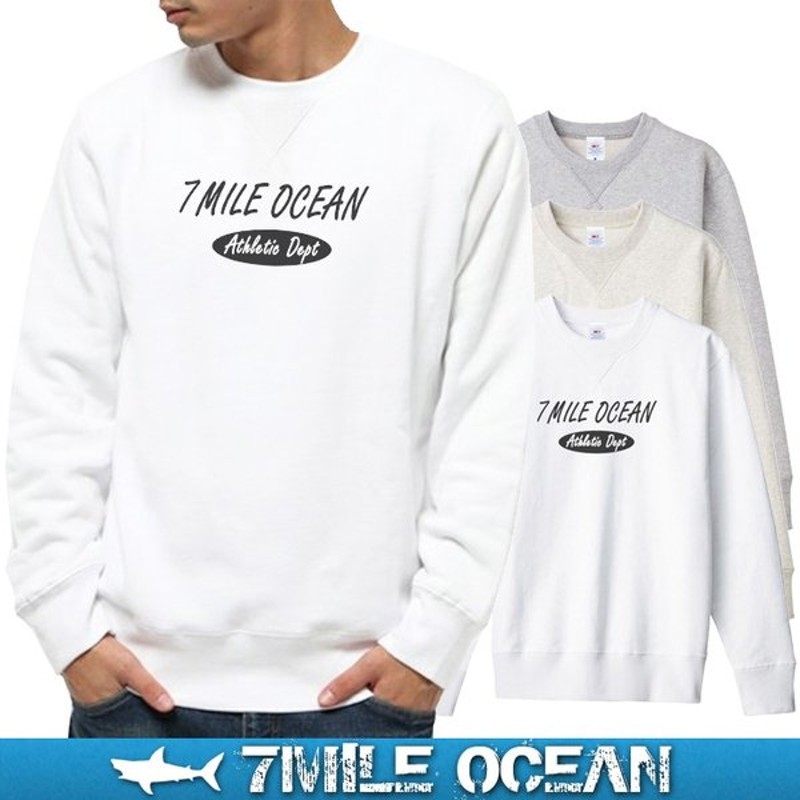 7mile Ocean セール価格 メンズ 長袖 トレーナー スウェット プリント 人気ブランド アメカジ アウトドア カレッジ おしゃれ 裏起毛 大きいサイズ 秋冬 通販 Lineポイント最大0 5 Get Lineショッピング