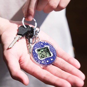 【錦源興】蚵仔電子雞造型鑰匙圈 l  壓克力吊飾  壓克力鑰匙圈