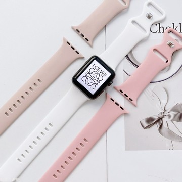 矽膠錶帶 蘋果手錶錶帶 適用 Apple Watch S11 10 9 8 7 6 錶帶 45/49mm 42/46mm