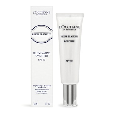 L OCCITANE 歐舒丹 白皇后防護乳SPF50 30ml-百貨公司貨