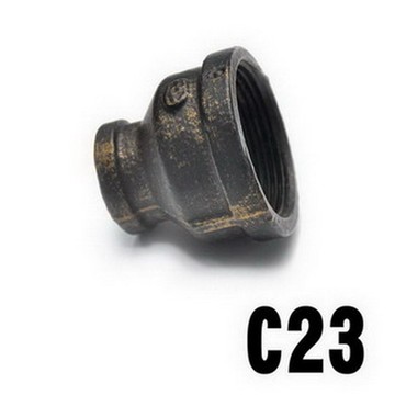 特力屋 工業風 異徑內牙直接頭(1.2"轉六分-古銅)