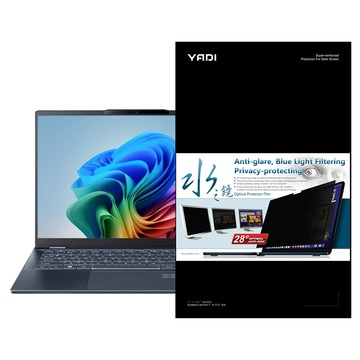 YADI 亞第 獨特磁吸水之鏡防窺片 Acer Swift 14 AI SF14 51 5174 專用 PF4PPC-W140  14吋 16:10  1片  黑色