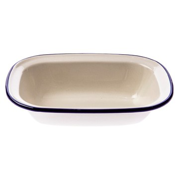 wiltshire 40379 ENAMEL 手工方形烤盤 1L  藍色  1個