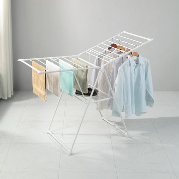 COMET 折疊式曬衣架  白色  150 X 60 X 100公分