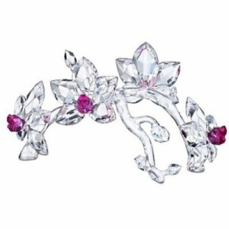 スワロフスキー Swarovski クリスタル ランの花 『オーキッド 』 864443 | LINEブランドカタログ