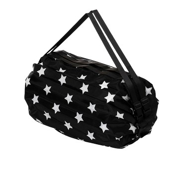 折疊環保袋-黑色五角星