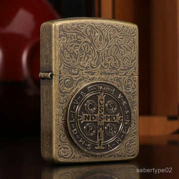 ZORRO/佐羅 1941複刻版雙麵貼章康斯坦丁煤油防風打火機男士禮品 J5NZ