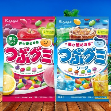 Kasugai 春日井 軟糖(60g)／3連包(42g) QQ糖 零食 日本水果軟糖【三哥嚴選】DS020599 x