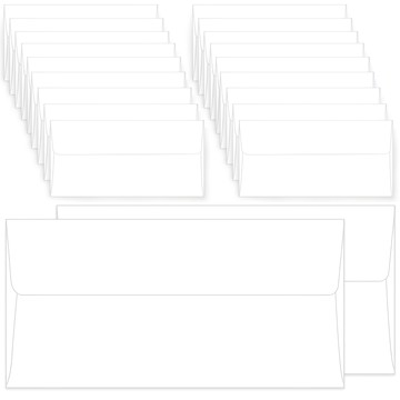 2Youngdesign 簡約橫式 170x85 毫米  白色  20個