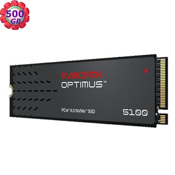 SanDisk 500GB Optimus 5100 PCIE 4.0 SSD 6600MB/s 固態硬碟