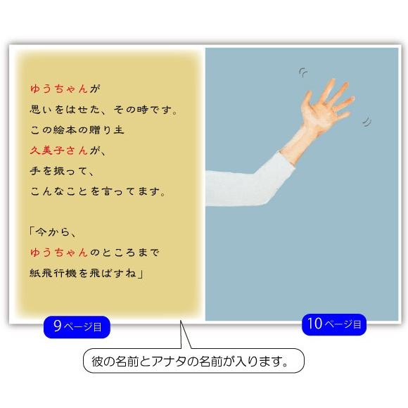 誕生日プレゼント 夫 絵本 40代  30代 50代  旦那 夫 名入れ 名前入り サプライズ  世界に1冊 オリジナル絵本 The birthday