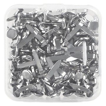 Kohimo 銀色兩腳釘收納盒 4W179  1個  200個裝