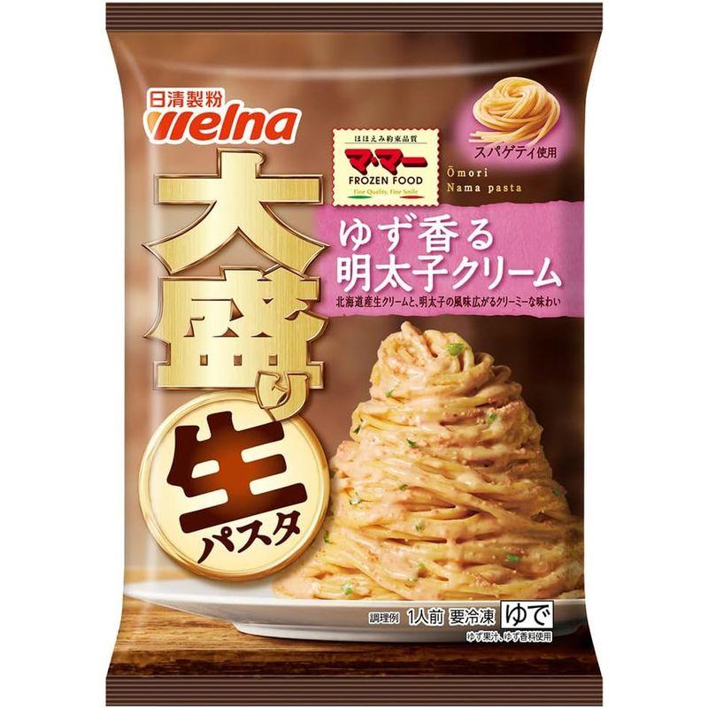 冷凍食品 マ・マー 大盛り生パスタ ゆず香る明太子クリーム 330g×7個