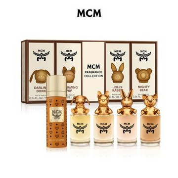 【MCM】動物狂想曲迷你香氛禮盒-10mlx4入(贈身體髮香噴霧150ml)