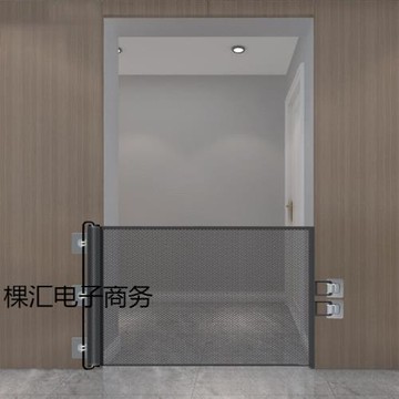 自動伸縮寵物門欄狗狗貓咪圍欄室內樓梯過道隔離網免打孔安欄