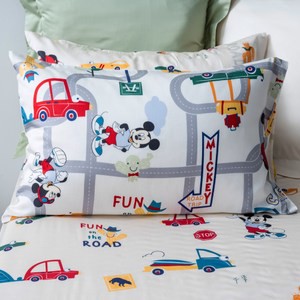 迪士尼系列天絲防螨抗菌床被組單人-米奇