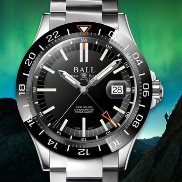 BALL 波爾 Engineer III Outlier 限量 天文台認證200米自製機芯潛水機械錶-40mm DG9002B-S1C-BK