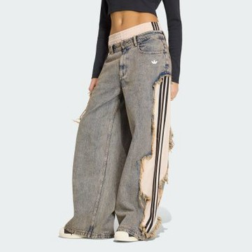 【adidas 愛迪達】 ADILENIUM 5.0 丹寧長褲 女 - Originals KY5193