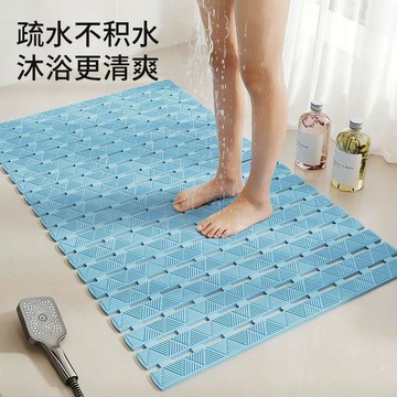 ❤臺灣出貨❤浴室防水防滑地墊 洗澡止滑踩腳墊 淋浴房廁所衛浴墊 防摔防霉透氣 止滑地墊 淋浴房地墊 防滑廁所腳墊