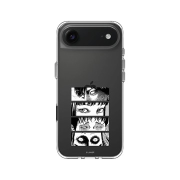 iPhone Air Clear Case（相機按鈕） 透明 - 伊藤潤二驚選集 Junji Ito - 凝視