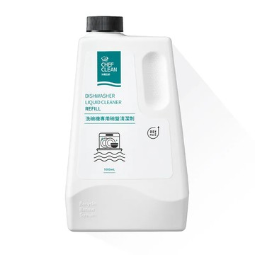 【expo BEAUTY】2件88折★淨毒五郎CHEF CLEAN 洗碗機專用碗盤清潔劑補充瓶 1000mL
