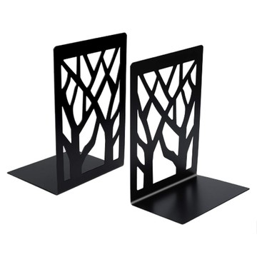 AHOYE 金屬桌面書立架2件組  黑色  17.5 x 12 x 9cm