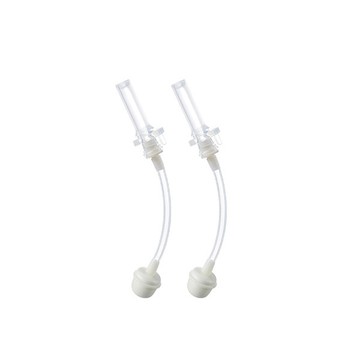 配件simba 小獅王辛巴 蘊蜜防漏滑蓋吸管組-270ml適用(2入)(偏遠地區不配送)