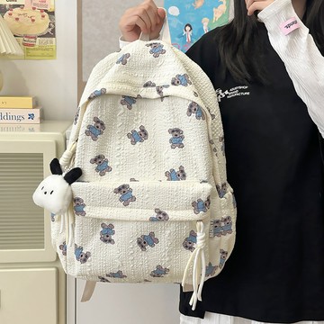 Bag House👜 高顔值日係書包女校園可愛少女大容量雙肩包高中學生百搭卡通背包後背包 書包
