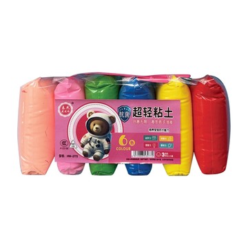 30g超輕黏土6色
