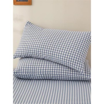 A類純棉水洗棉枕套一對裝全棉家用成人單人枕48*74學生宿舍40*60c