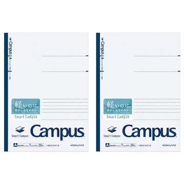 KOKUYO Campus 輕量型筆記本B5點線B罫 輕巧好攜帶  藍  2本