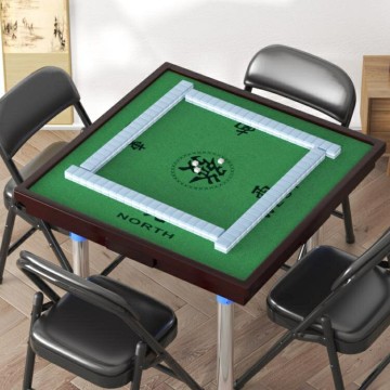 麻將桌摺疊便攜家用簡易手搓手動宿舍麻雀台可兩用多功能餐桌