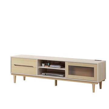 直人木業-ERIC北歐柔光滑門款電視櫃179公分