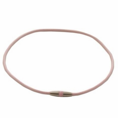 ファイテン 磁気チタンネックレス ライトピンク 45cm 0217TG743352