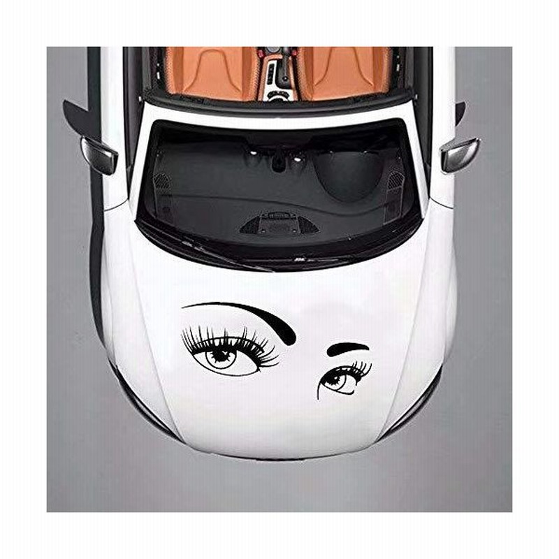 Practlsol 車用デカール アイデカール カーステッカー デカール ビニール製 車 ボンネット デカール 車 トラック Suv ジープ 汎用 傷防止 車 ステッカー ブ 通販 Lineポイント最大0 5 Get Lineショッピング