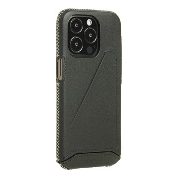 iPhone 14 Pro 殼 【n max n 台灣設計品牌】iPhone14 Pro 經典系列全包覆手機皮套-碳黑