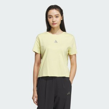 【adidas 愛迪達】 MODERN TECH 短袖上衣 T恤 女 JM8818