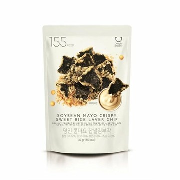 Delight project Soybean Mayo Crispy Sweet Rice Laver Chip