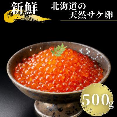 ふるさと納税 長万部町 いくら醤油漬け　500g×1パック