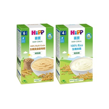 HiPP喜寶 德國 生機寶寶米精/穀物精200g/盒 - 多款可選