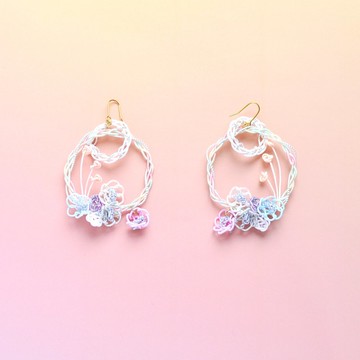 Anemone basket -White-